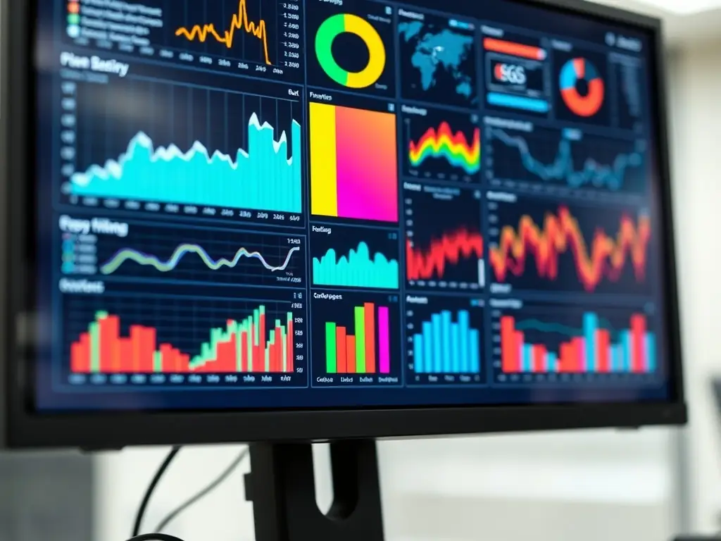 A clean, modern interface displaying data analytics and visualization tools, highlighting the importance of data-driven decision-making.